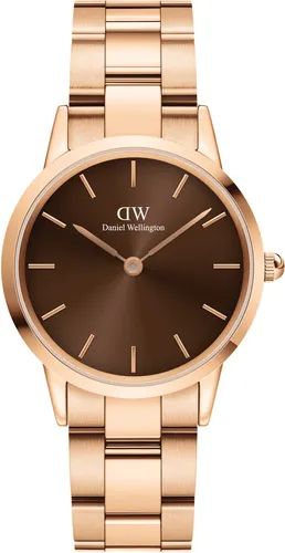 Daniel Wellington - Iconic Link Amber 32 DW00100462, Mineralglas, Damenuhr