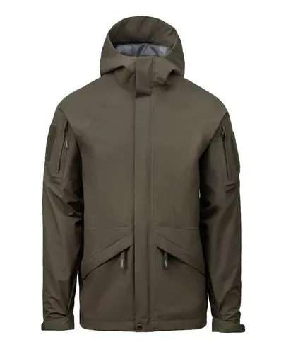 Helikon-Tex Chinook Regenjacke Dark Green 2XL - Robuste Regenjacke aus strapazierfähigem Polyester, ideal für Outdoor-Aktivitäten. Bietet optimalen Schutz und Komfort bei wechselhaften Wetterbedingungen.