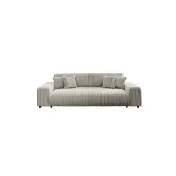 S-STYLE Schlafsofa Mollis in Grau, 260 cm - Stylisches S-STYLE Schlafsofa Mollis in elegantem Grau. Mit großzügigen Maßen von 260 cm Breite und 77 cm Höhe ist es ideal für jeden Wohnraum. Hochwertige Materialien garantieren Langlebigkeit und Komfort.