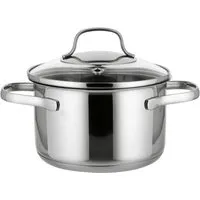 SILVERCREST® Premium-Edelstahltopf, Ø 16 cm