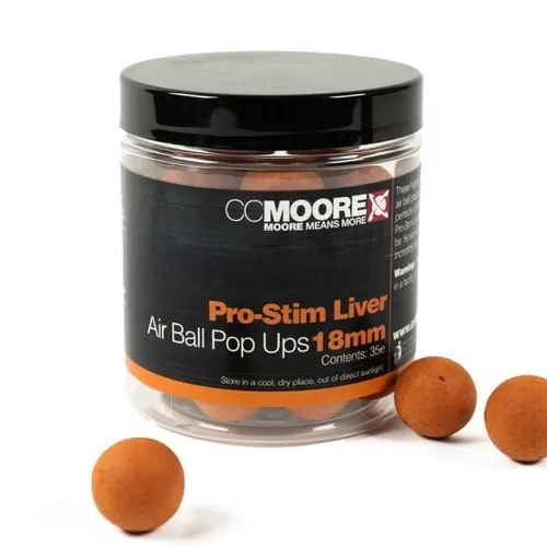 CCMoore Air Ball Pop Ups Pro-Stim Liver - 18mm 35St.
