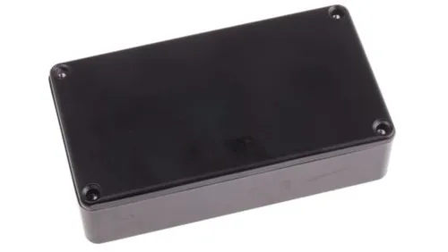 RS PRO Abschirmgehäuse Schwarz IP66 Neopren 114.5 x 63.6 x 30.3mm