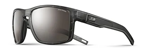 Julbo Herren Shield Spectron 4 Gletscherbrille - One Size, Schwarz - Sportbrille mit hochgradig abdunkelnden Gläsern, ideal für extreme Lichtverhältnisse und abenteuerliche Touren.