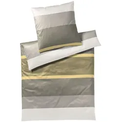 Joop! Bettwäsche Mood 4095 | 3 Desert - 135 x 200 - Bettwäsche-Set aus reiner Baumwolle, atmungsaktiv und feuchtigkeitsregulierend. Dank Premiumreißverschlüssen einfach zu wechseln. Modernes Design für zeitlose Eleganz und Markenqualität.