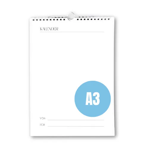 Bastelkalender DIN A3 von Cupcakes & Kisses