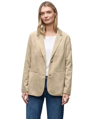 Street One Langer Cord-Blazer sanded beige 44