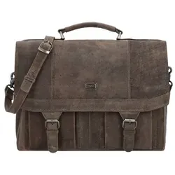 HAROLD'S Antico Aktentasche III Leder 40 cm - Elegante Messenger-Bag aus hochwertigem Leder mit 40 cm, ideal für stilvolle Geschäftsreisen und den täglichen Gebrauch.