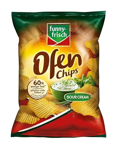 funny-frisch Ofen Chips Sour Cream