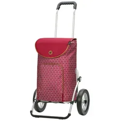 Andersen Royal Shopper Einkaufstrolley mit Tasche Famke in rot von Andersen Shopper Manufraktur