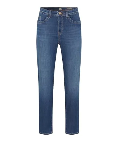 Brax 5-Pocket-Jeans Damen MARY S. Regular Fit blau - Jeans in Regular Fit für Damen, aus hochwertigem Denim mit 75% Baumwolle, ideal für einen lässigen Look und optimalen Tragekomfort.