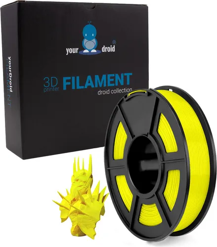 yourDroid TPU Filament Gelb 1.75mm 500g
