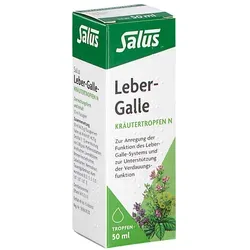 Leber Galle Kräutertropfen N Salus Flüssigkeit 50 ml