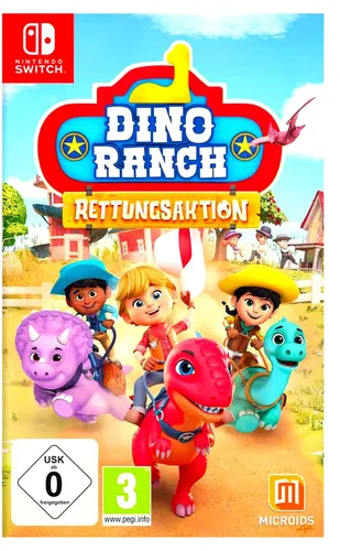 Dino Ranch: Rettungsaktion für Nintendo Switch - Spannendes Action- und Abenteuer-Spiel für die Nintendo Switch. Erlebe aufregende Rettungsaktionen auf der Dino Ranch. Neu und originalverpackt!