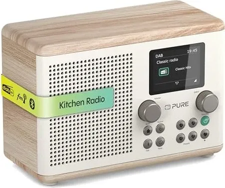 Pure Classic H4 - Digitales Küchenradio mit DAB+ und FM, Bluetooth, USB und AUX, perfekter Klang und vielseitige Funktionen für Küche und Zuhause