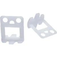 Dalsys Fliesen Niverlliersystem 3mm 100x Zuglaschen für Ebenmäßige Fugen