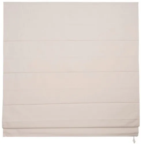 Raffrollo Uni Verdunkelung 60 x 190 cm - Creme - Raffrollo in creme mit Verdunkelungsfunktion, ideal für Privatsphäre und Lichtschutz, flexibel montierbar an Wand oder Decke.