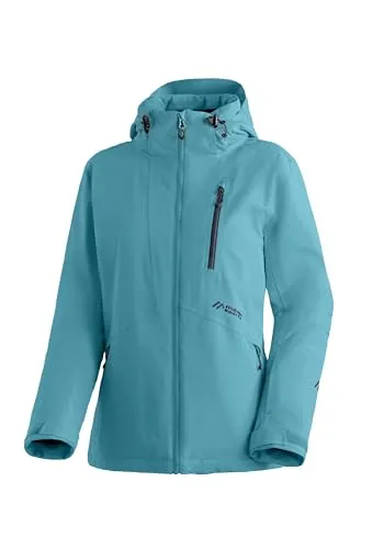 Maier Sports Skijacke Straja Damen Winterjacke - Funktionsjacke, wind- und wasserdicht mit 3 RV-Taschen und Kapuze, perfekt für aktive Wintertage.
