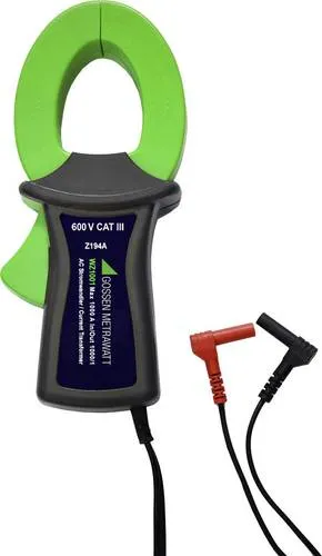 Gossen Metrawatt WZ1001 Stromzangenadapter - Sonstige, unterbrechungsfreie Messung von Wechselströmen bis 1000A, perfekt für Multimeter METRALINE DM61 geeignet.