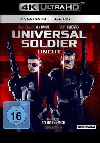 Universal Soldier - Uncut 4K Ultra HD (Jean-Claude Van Damme) # UHD+BLU-RAY-NEU