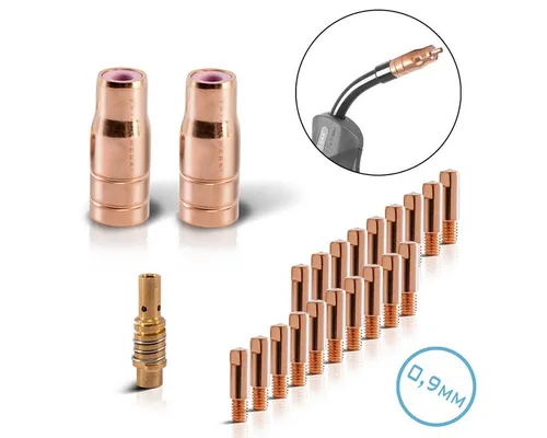 STAHLWERK Elektrowerkzeug-Set FLUX 23-tlg für AK15/MB15 von STAHLWERK