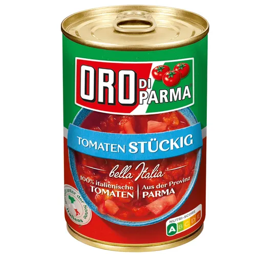Oro di Parma geschälte Tomaten stückig 400g