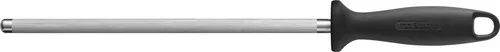 Zwilling Wetzstahl 26 cm - Küchenmesser schärfen leicht gemacht - Messerschärfer für präzise Schärfe, mit geriffelter Struktur und sicherem Kunststoffgriff, ideal für perfekte Schneidergebnisse in jeder Küche.