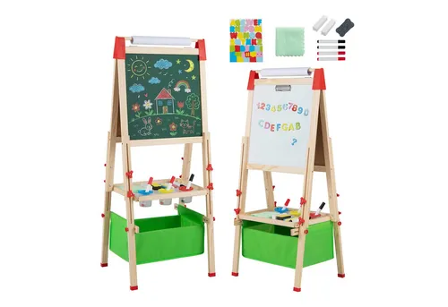COSTWAY 3 in 1 Staffelei für Kinder