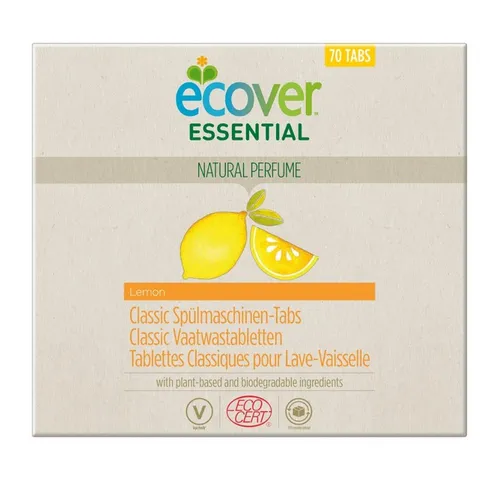 Ecover Classic Spülmaschinen-Tabs - Zitrone 70 Stück 1,4Kg Spülmaschinentabs