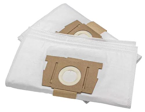 vhbw 10x Staubbeutel kompatibel mit Rowenta ZR-0015, ZR-0020, RO 5951DA, RO 5931GA, RO 5787DA, RO 476211 Staubsauger - 36cm x 26cm Weiß