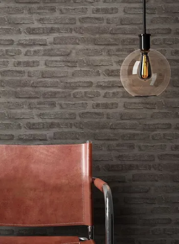 Newroom Vliestapete Anthrazit in schwarz von Newroom