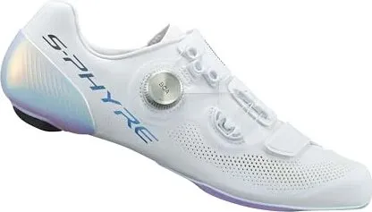 Shimano S-Phyre SH-RC903PWR Rennrad Schuhe 43 - Hochwertige Veloschuhe für Rennradfahrer, bieten optimale Kraftübertragung und höchsten Komfort bei langen Fahrten.