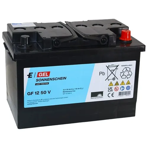 Sonnenschein GF 12 050 V Gel Motive Power 12V 50Ah Traktionsbatterie