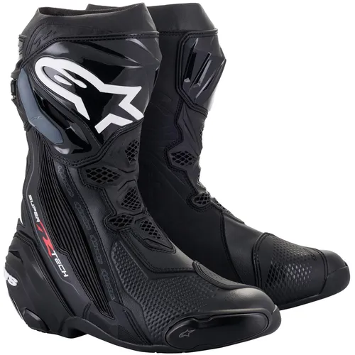 ALPINESTARS Supertech R Motorrad Stiefel - Motorradstiefel für Sport und Rennsport, aus hochwertigem PU und Mikrofaser, bieten optimalen Schutz und Komfort für Onroad-Aktivitäten.