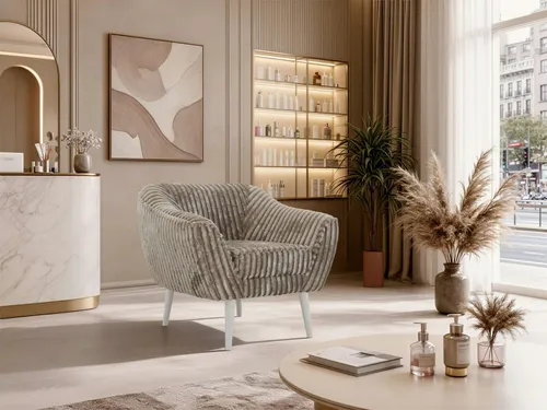 MKS MEBLE Sofa PIRS 1-Sitzer - Skandinavisches Design mit Wellenfederung - Kompakter 1-Sitzer mit 80 cm Breite, ideal für Wohnzimmer oder Büro. Hochwertige Materialien und individuelle Fußfarbe bieten Stabilität und Flexibilität. Genießen Sie hohen Sitzkomfort und skandinavisches Flair!