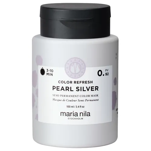 Maria Nila Colour Refresh Farbhaarmaske 0.92 Pearl Silver, 100 ml