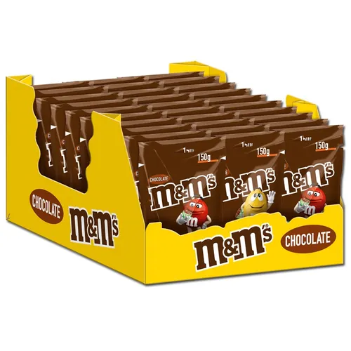 M&Ms Choco, Schokolade, Kugeln, 30 Beutel je 150g 14,89€/1kg