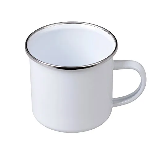 GRÄWE Camping Becher mit Henkel in weiß von GRÄWE