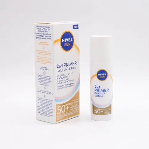 NIVEA SUN 2in1 Primer Daily UV Serum LSF 50+