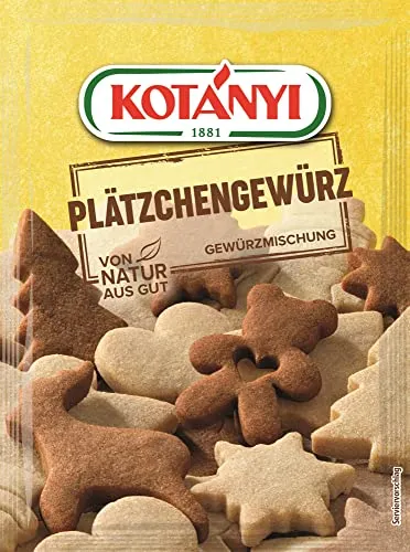 KOTÁNYI Plätzchengewürz Gewürzmischung - Brief 20g