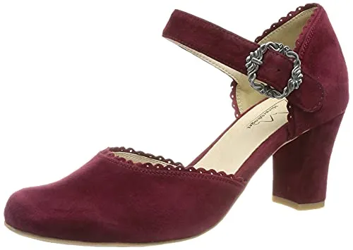 Hirschkogel Damen 3005715 Pumps, Bordo, 37 EU