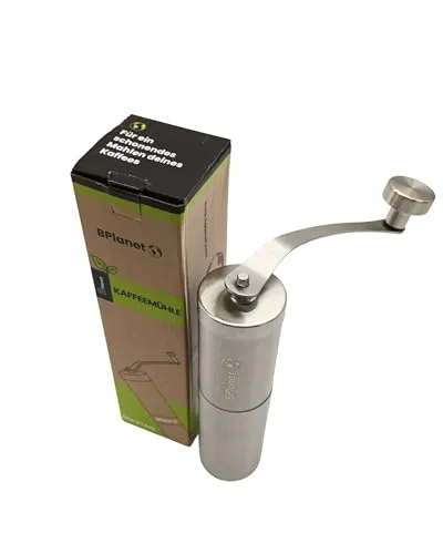 BPlanet Kaffeemühle manuell mit Kegelmahlwerk | Kaffeemühle händisch