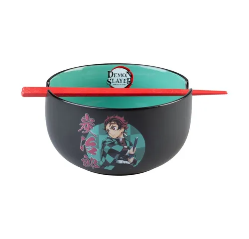Demon Slayer Ramen-Schüssel 1.40 l in schwarz von Grupo Erik