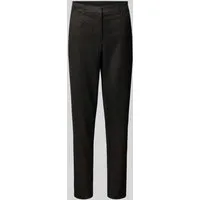 Pieces Regular Fit Stoffhose mit Viskose-Anteil Modell 'BOSSELLA' in Black, Größe S/32