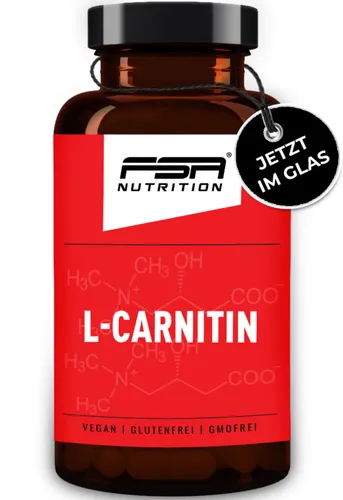 FSA NUTRITION L-Carnitin im Glas - Hochdosiertes Nahrungsergänzungsmittel mit 1400 mg pro Tagesdosis. Rein und klar, ohne unnötige Zusätze – ideal für deine Fitnessziele. Vertraue auf geprüfte Qualität für deinen Alltag!