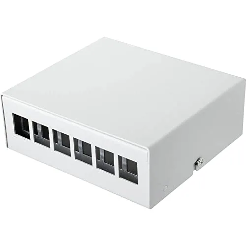 Renkforce 6 Port Konsolidierungspunkt-Box für Keystone-Module Unbestückt Unbestückt