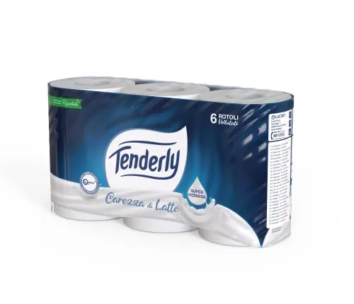 Tenderly Sanftes Toilettenpapier, 6 Rollen