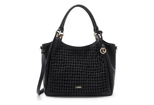 L.Credi Roxana Shopper Tasche 44 cm in Schwarz – Stilvoll und Praktisch - Elegante L.Credi Roxana Shopper Tasche mit 44 cm Breite, ideal für den Alltag. Bietet viel Platz und überzeugt durch ihr zeitloses Design.