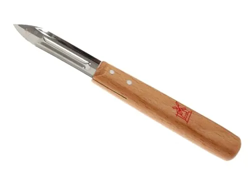 Windmühlenmesser 442263 Sparschäler, Edelstahl, Silber, 20 x 10 x 10 cm