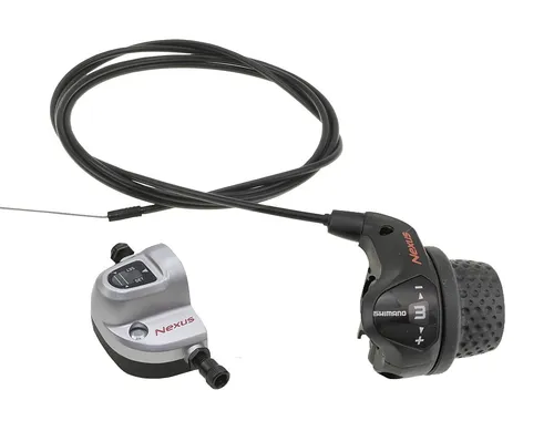 SHIMANO Schaltzug 3 G komplett 1700 ku - Fahrrad-Schaltungen, 3-fach kompatibel mit Shimano Nabenschaltungen, inklusive Clickbox für einfachen Einbau und optimale Leistung.