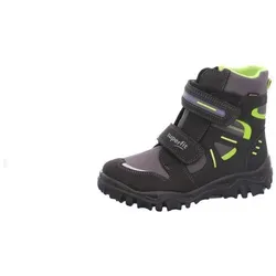 Superfit Husky 2 Kinder Winterstiefel - Schwarz - 34 - Wasserdichte und atmungsaktive Wanderschuhe für Kinder mit GORE-TEX Membran, doppeltem Klettverschluss und warmem Innenfutter für optimalen Komfort und Schutz an kalten Wintertagen.
